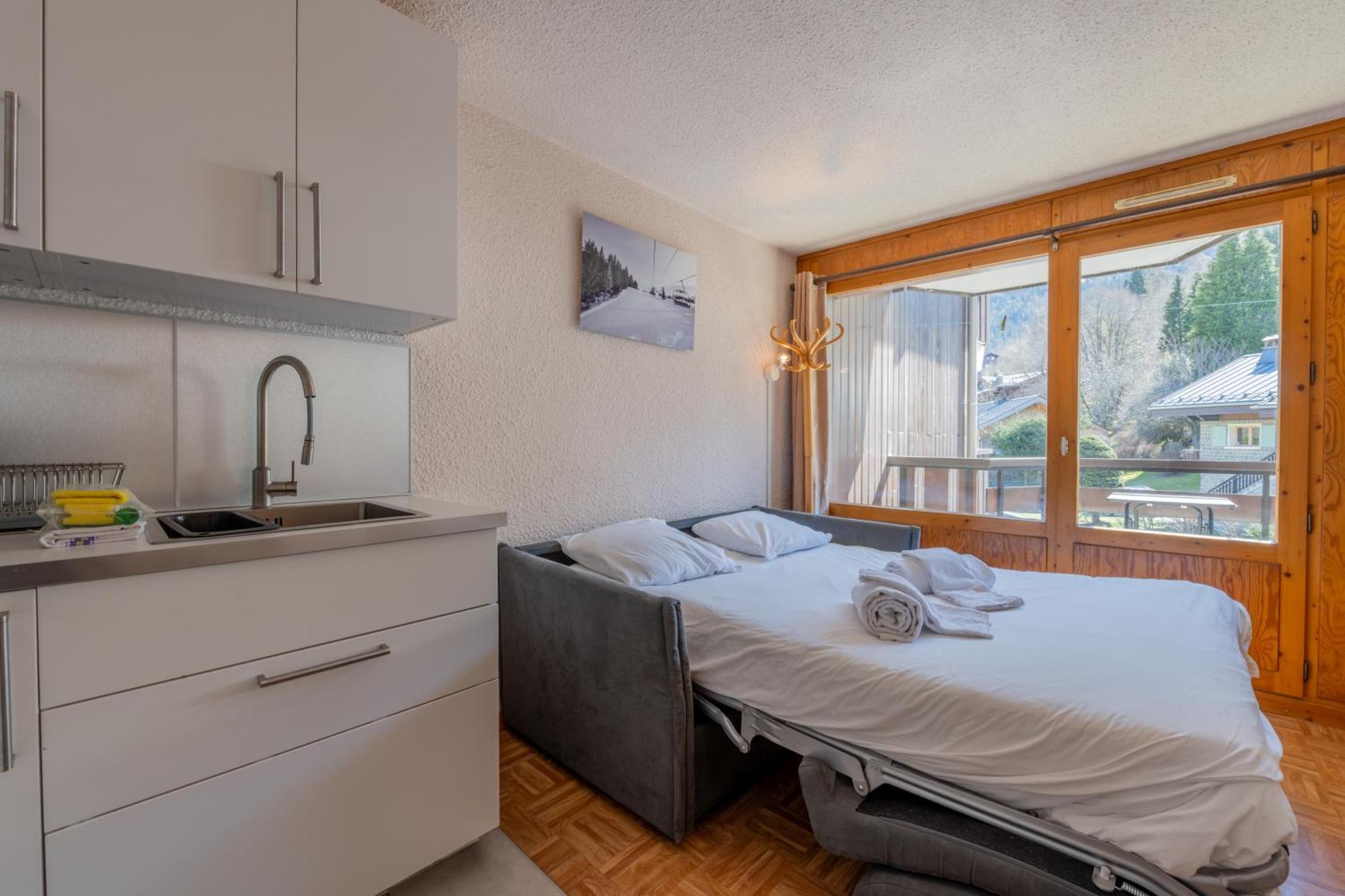 Residence Le Prarion 24A Ski In- Ski Out - Happy Rentals Les Houches Luaran gambar